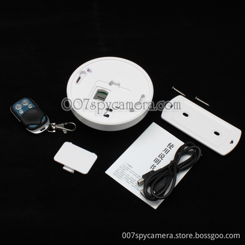 HD 1080P Smoke Detector Hidden Camera with 30m Remote Controller LM-SC467
